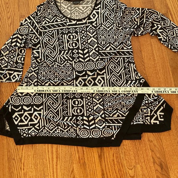 Caribe Color blocked tunic - Picture 4 of 4